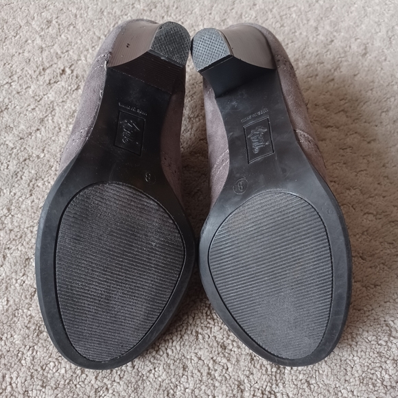 Women's Fioni Oxford Booties - Grey (size 8) - Picture 7 of 7